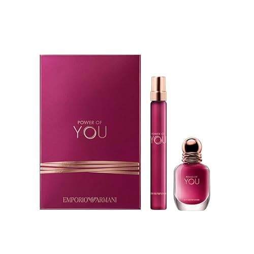Armani Beauty - Emporio Power of You Eau de Parfum - Women's Perfume Travel Set - With notes of Passion Fruit, Frangipani Accord & Vanilla - Mini Bottles (0.3 Fl Oz & 0.1 Fl Oz) - Image 1