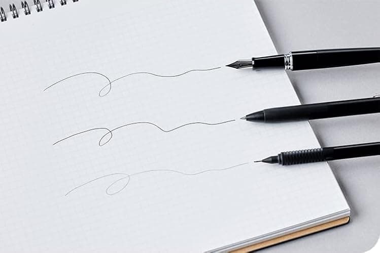 Maruman Spiral Note Basic Grid Notebook- B5, 9.92" x 7.44", 80 Sheets / 160 Pages, 5mm Graph Paper Journal, Perforated Pages & Wire-Bound to Lay Flat, Sturdy Kraft Cover, Made in Japan thumbnail 5