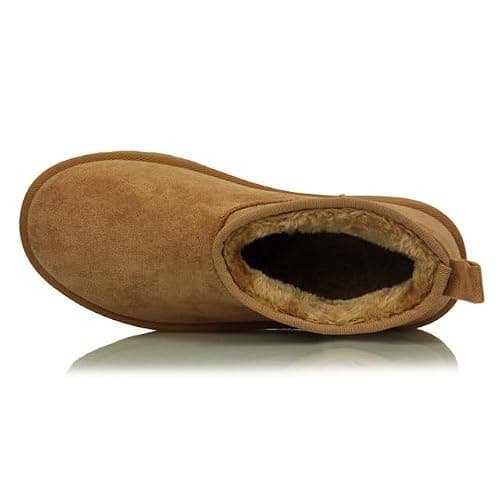 Procity Damen Stiefeletten Warm Gefüttert Plateau Boots mit der Profilsohle thumbnail 8