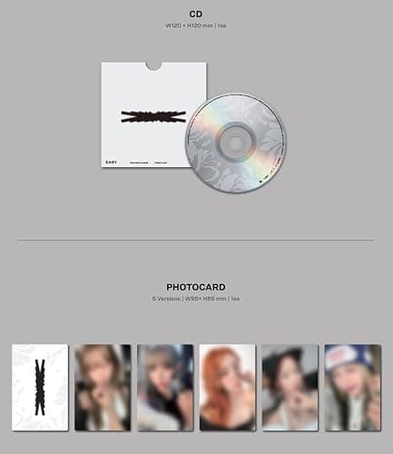Dreamus LE SSERAFIM EASY 3rd Mini Album COMPACT Ver (SAKURA), SCM0353 thumbnail 4