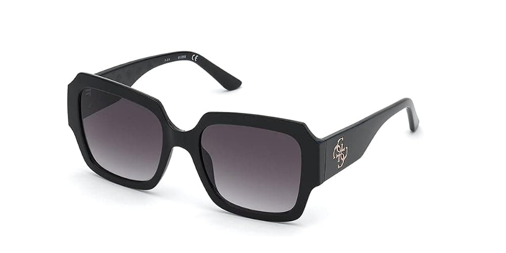 GUESS 0 Occhiali Donna (Pacco da 1) - 58 - Nero Luccicante - Image 1