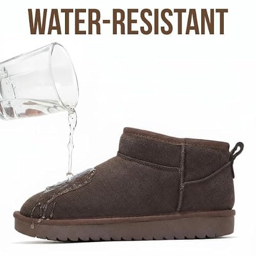 Project Cloud 100% Genuine Leather Ankle Boots for Women - Water Resistant with Memory Foam Insole Winter Boots for Women - Trending Shoes & Comfortable Women's Ankle Boots (Hippy) thumbnail 6
