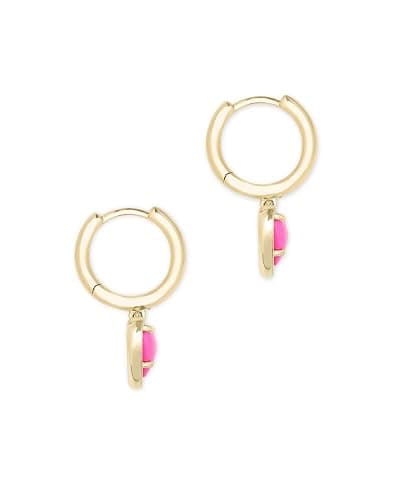 Kendra Scott Ari Heart Huggie Earrings for Women, Fashion Jewelry thumbnail 2