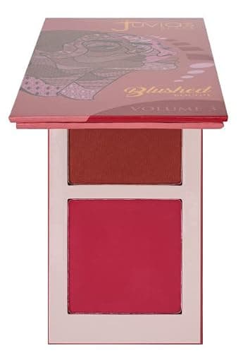 Juvia's Place Blushed Duo Blush Volume3 - Two Tone Pigmented Buildable Pressed Mineral Powder - Rosy Natural Cheeks Matte Fresh Finish for All Skin Color - Image 1