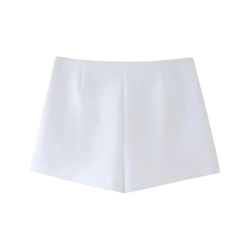 Women's Casual Shorts Office Solid High Waist Layered Bowknot Side Zipper Outdoor Short Pants thumbnail 3