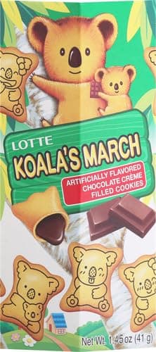 Lotte Koala's March Cookie with Chocolate Cream, 1.45 oz thumbnail 3