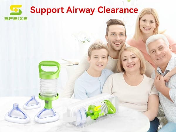 SFEIXE Portable Manual Suction Device for Upper Airway Clearance FSA Eligible/HSA Eligible Aspiration Device for Adults and Children thumbnail 3
