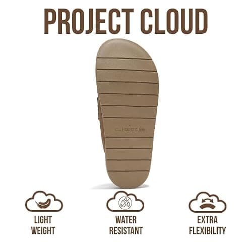 Project Cloud 100% Genuine Leather Womens Clog - Memory Foam Arch Support Non-Slip Sole Mules & Clogs for Women Footwear - Platform Winter Shoes (Foamy) thumbnail 5