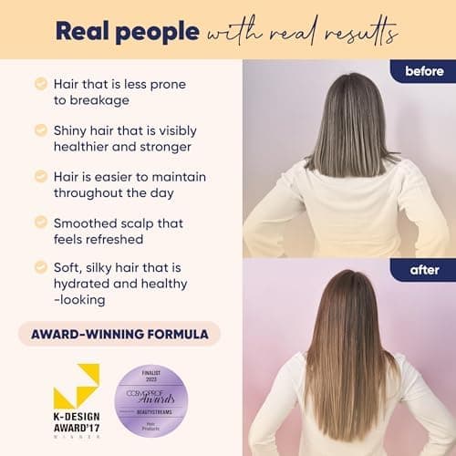 Moerie Mineral Shampoo & Hair Conditioner Set – For Longer, Thicker, Fuller Hair - Vegan Hair Products – Paraben Free Hair Products – All Hair Types – Reverse Hair Loss - 2 x 8.5 fl oz (251ml) thumbnail 3