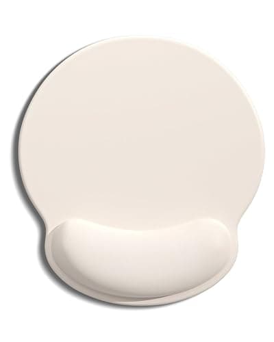 Auhoahsil Alfombrilla de Mouse ergonómica con reposamuñecas, Almohadilla de Gel para aliviar el Dolor, Soporte de muñeca para Laptop, Alfombrilla de Mouse con Base de Poliuretano Antideslizante, - Image 1