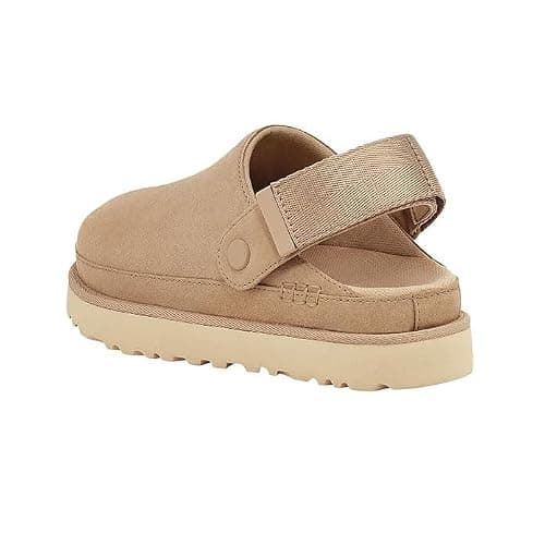 Womens Clog Platform Mules Clogs with Back Strap Women Suede Slipper Fall Shoes thumbnail 3