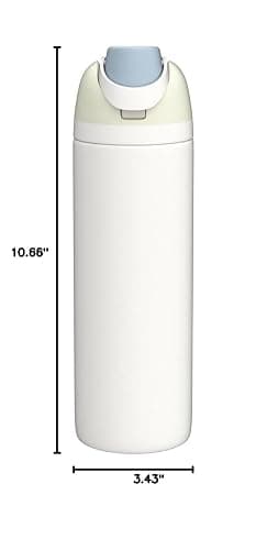 Owala FreeSip Insulated Stainless Steel Water Bottle with Straw for Sports, Travel, and School BPA-Free Sports Water Bottle, 32 oz, Iced Breeze - 32 Ounces - Iced Breeze thumbnail 8