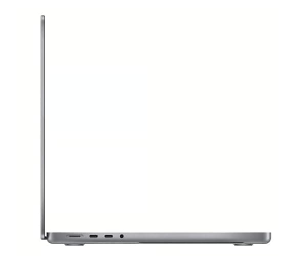 Apple MacBook Pro 2021 with Apple M1 Pro chip (14-inch, 16GB RAM, 512GB SSD) - Space Gray (Renewed) thumbnail 3
