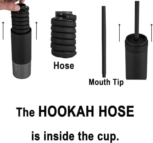 Hookah Set Portable Cup Hookah With Everything Great For Car Travel Include All Accessories thumbnail 6