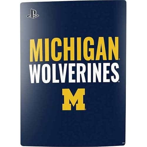 Skinit Decal Gaming Skin Compatible with PS5 Digital Edition Bundle - Officially Licensed University of Michigan Wolverines M Design thumbnail 2