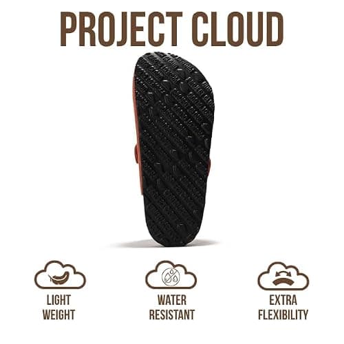 Project Cloud Genuine Leather Footbed Clogs for Women - Memory Foam Arch Support Slippers for Women - Trendy Slip-ons Women's Mules & Clogs Sandals (Benton) thumbnail 5
