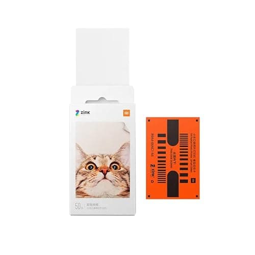Lot de 50 feuilles de papier photo portable pour imprimante Xiaomi Mi thumbnail 4