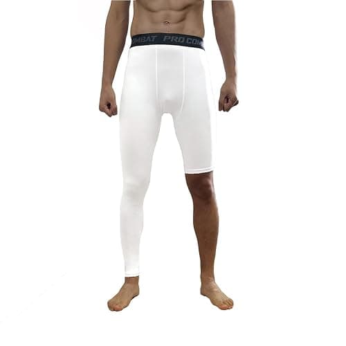 Jonscart One Leg Compression Tights Long Pants Basketball Sports Base Layer Underwear Active Tight thumbnail 5