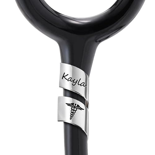 Personalized Stethoscope Name Tag Custom Stethoscope ID Charm Accessories Nurse Gifts for Doctor Vet - Image 1