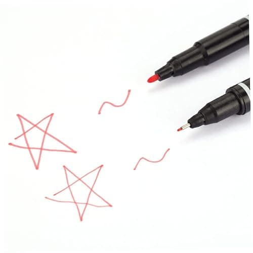 XJKLBYQ 3pcs Tattoo Skin Scribe Pen Dual-Tip Marker Piercing Marking Surgical Tattooing,Tattoo Marker thumbnail 3