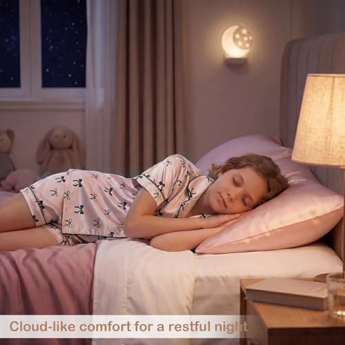 FIOBEE Girls Satin Pajamas Set Short Sleeve Button Down Sleepwear Silky Soft Two Piece Pjs Clothing for Kids Teens 8-14 Years thumbnail 2