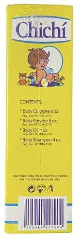 E de B Chichi Kit (Baby Cologne 8oz + Baby Powder 8oz + Baby Oil 4oz + Baby Shampoo 4oz) thumbnail 2