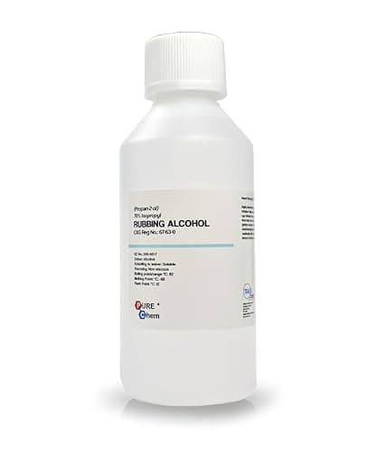 Rubbing Alcohol 70% IPA Isopropanol Alcohol - Pure Chem (White) 250ml - Image 1