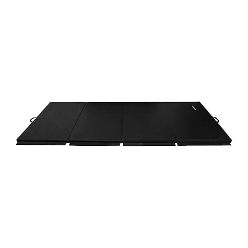 BalanceFrom 10x4 Feet 4-Panel Folding Gymnastics Mat – 2-Inch Thick Pad with Vinyl Surface and Carrying Handles for Tumbling, Yoga, Pilates, Home Workouts, and Martial Arts thumbnail 8