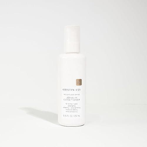 Kristin Ess Hair Hydrating Salon Leave In Conditioner Spray for Strength + Shine - Lightweight Anti Frizz Detangler for Women - Sulfate Free + Color Safe - Castor Oil Moisture Bond Repair Spray thumbnail 4