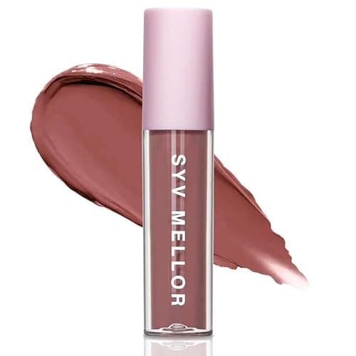 SYV MELLOR Glossy Lip Gloss for Women and Girls Hydrating Lip Shine Non Sticky Long Lasting Lip Plumper for Fuller Lips High Gloss Lip Glow Makeup Lip Gloss for Pouty Soft, Yum - Yum