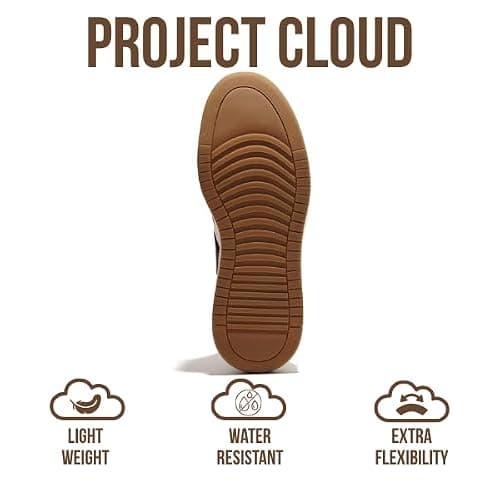 Project Cloud Platform Sneakers for Women - Lightweight Memory Foam Insole Womens Sneakers - Non-Slip Fashion Sneakers for Women Footwear - Women's Fashion Platform Shoes (Nita) thumbnail 5