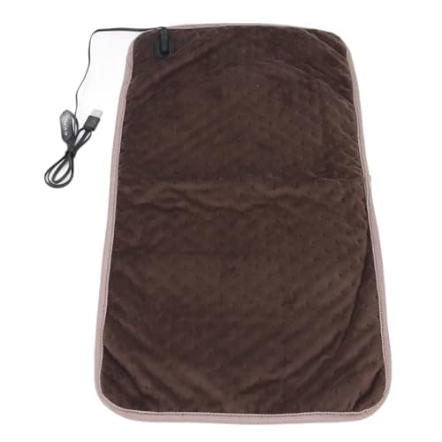 11.8x23.6in Heating Pad 3 Levels USB Electric Heat Pad, Portable 5V Electric Heat Pad with Skin Friendly Fiber, Ideal Gifts for Home thumbnail 8