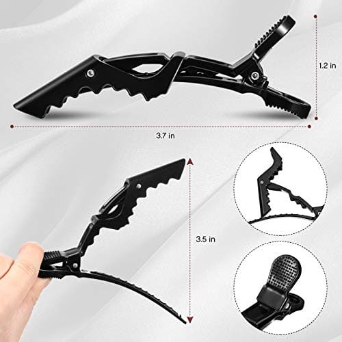 7 Pieces Automatic Braider Set - Electronic Braid Maker, Hair Twister with Comb and Clips for Styling (Black) thumbnail 6