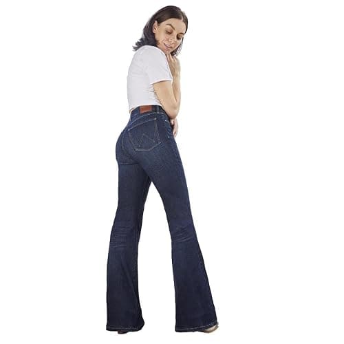 Wrangler Women's Bespoke Madilyn High Rise Flare Jeans - Image 1