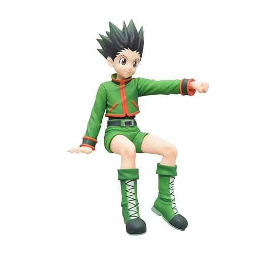 Xinnice Killua zaoldyeck & Gon·Freecss Noodle Stopper Figure PVC Sitting Model Anime Desktop Decorations Collection Statue for Fans, 12 cm thumbnail 7