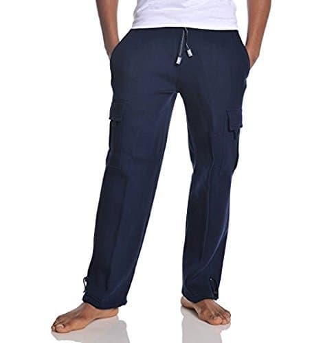 Pro Club Men's Heavyweight Fleece Cargo Pants thumbnail 7