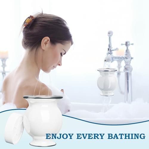 Bath Filter for Tub, 9 Stages Bath Filter- Removes Hundreds of Contaminants, BPA Free, Purify Your Bathwater for Healthier Skin and Hair, 5000 Gallons of Filtration thumbnail 2