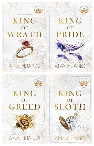 Kings of Sin Series 4 Books Collection Set By Ana Huang (King of Wrath, King of Pride, King of Greed and King of Sloth) - Image 1
