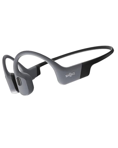 SHOKZ OpenSwim Pro - Open-Ear Bluetooth & MP3 Bone Conduction Sport Headphones, Swimming Headphones, IP68 Waterproof, Grey - Image 1