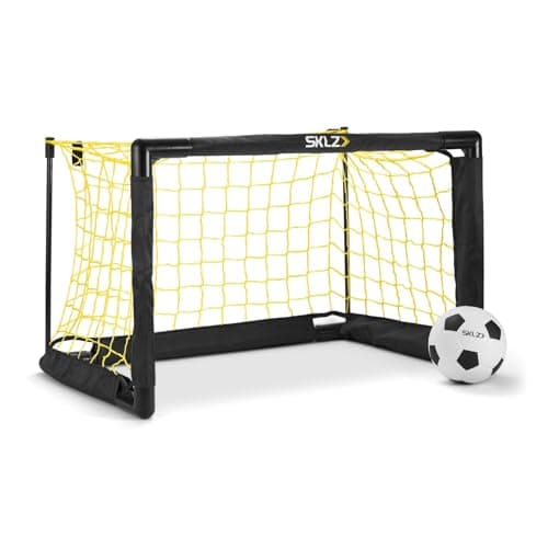 SKLZ Pro mini Goal, Includes 5" Soft Ball, Easy to Assemble Frame - Image 1