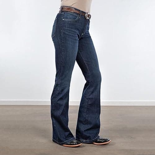 Wrangler Women's Bespoke Madilyn High Rise Flare Jeans thumbnail 4