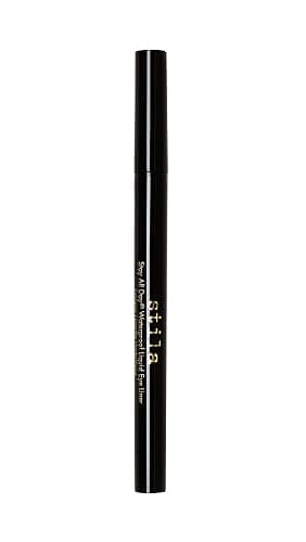 stila Waterproof Liquid Eye Liner, Stay All Day Makeup with Fine Brush Tip Lasting Satin Finish, Smudge-Proof & Transfer-Resistant - Image 1