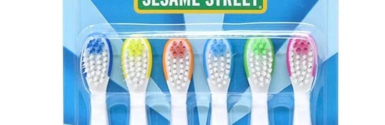 Brush Buddies Sesame Street Toothbrushes for Kids, Soft Bristle Toddler Toothbrushes Ages 2-4, Fun Sesame Street Designs, 6-Count Set thumbnail 2
