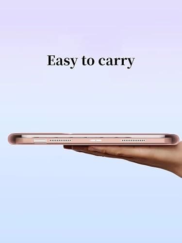 Disonbeir Backlit Keyboard Case for iPad 11th Gen A16 11 inch/iPad 10th Generation 10.9 inch Case with Colorful RGB Backlight Magnetic Detachable Keyboard Cute Candy Color,Pink+White thumbnail 6