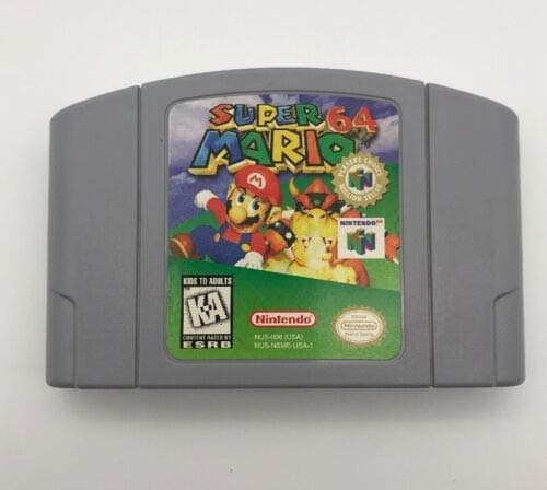 Super Mario 64 Game for N64 (Renewed) - Image 1