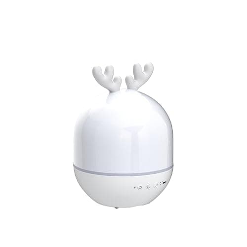 URAQT Star Light Projector with Music, Night Light Kids with Remote Control&Timer, 360° Rotation Star Projector Night Light with 4 Light Modes/6 Projection Themes/7 Brightness/8 Kinds of Music(Deer) thumbnail 4
