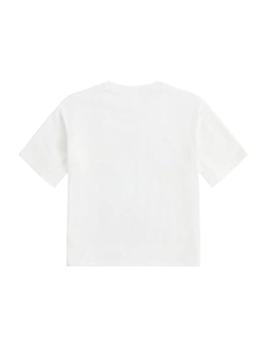 RoseSeek Girl's Graphic Print Tee Shirt Round Neck Short Sleeve T Shirts Summer Cute Trendy Tops thumbnail 3