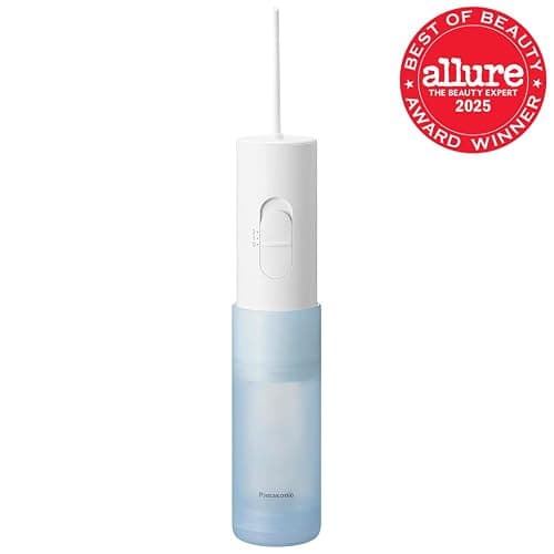 Panasonic Water Flosser for Travel, Cordless Portable Oral Irrigator with Two Water Pressure Settings, Collapsible Water Tank - EW-DJ11​-A thumbnail 2