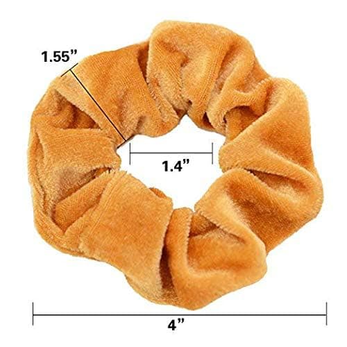Chloven 45 Pcs Hair Scrunchies Velvet Elastics Hair Bands Scrunchy Hair Ties Ropes Scrunchie for Women Girls Hair Accessories - Great Gift for Holiday Seasons thumbnail 4