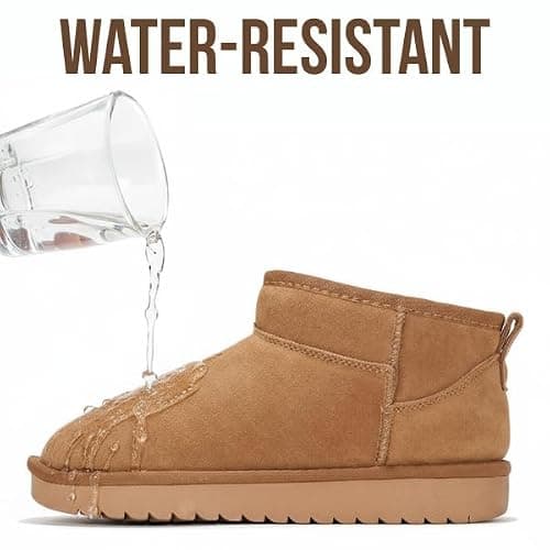 Project Cloud 100% Genuine Leather Ankle Boots for Women - Water Resistant with Memory Foam Insole Winter Boots for Women - Trending Shoes & Comfortable Women's Ankle Boots (Hippy) thumbnail 6